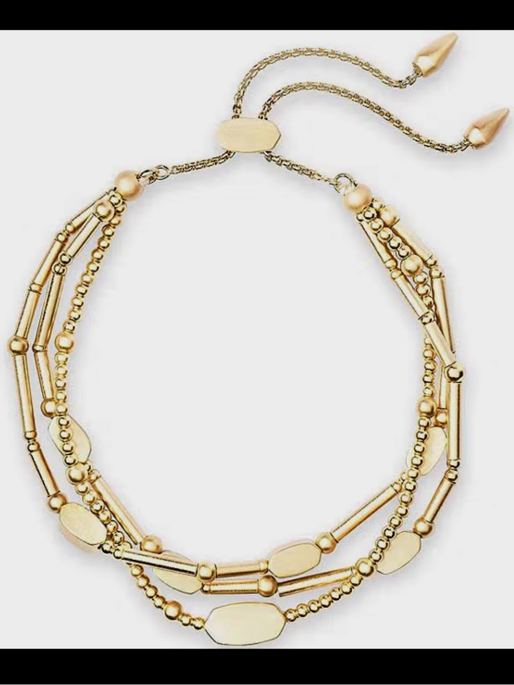 Kendra Scott Chantal Golden Adjustable Bracelet